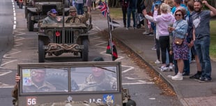 Chance to view the final journey of vintage military convoy