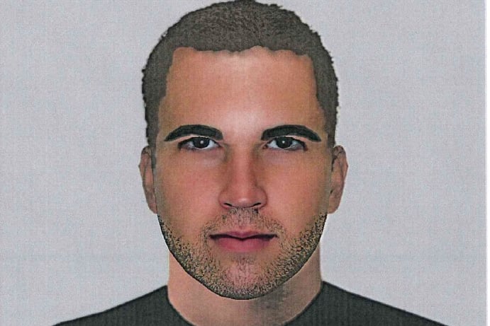 Surrey Police E-fit of suspect linked to New Year Day Rape