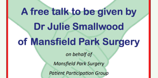 Talk on cancer prevention and treatment at Medstead Village Hall