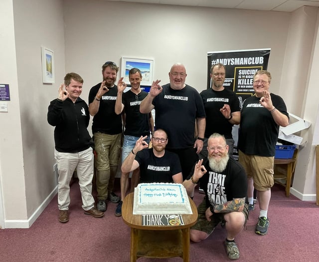 Men's mental health and loneliness club in Alton marks first birthday