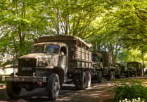 Crowds line streets for VE Day 80 convoy tribute across Hampshire
