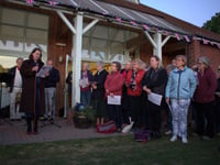 Day of VE Day 80 celebration and remembrance in Ropley