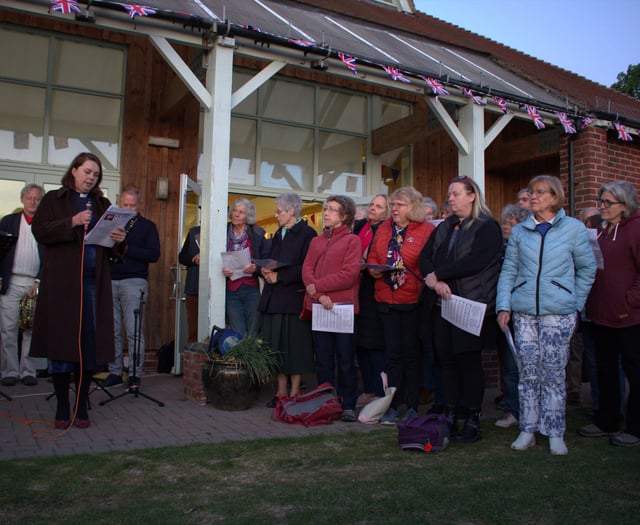 Day of VE Day 80 celebration and remembrance in Ropley