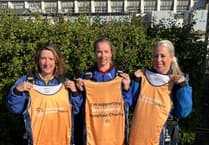 Sky diving trio from Eggar's School in Alton raise £2,000 for hospitals charity
