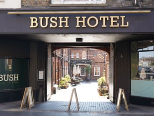 The Bush Hotel in Farnham on sale for £12 million
