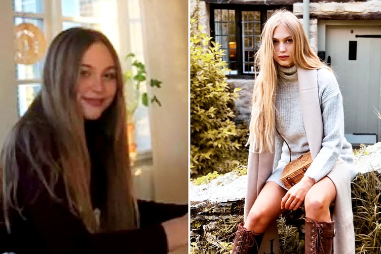 Rheanna Cartier pictured in Denmark when aged 13 (L) and as she is today (R). A student who was forced to flee the country after being bullied at school is hoping to beat the bullies by taking part in the Miss England finals. See SWNS story SWMDbullied. Rheanna Cartier, 17 from Kingham, Oxfordshire is hoping to win the wildcard round to gain a place in the finals next year and be in with a chance of winning the competition. After being badly bullied at school she decided to leave the UK and attend a school in Denmark for the year at only 13-years-old. The teenager after being bullied by pupils at her school was left suffering from low self-esteem, lack of confidence and was incredibly shy. But she is now hoping that her story and journey to beat the bullies will inspire other victims and help raise awareness and money for charity. The real estate diploma student is hoping to win the wildcard round after the Miss Oxfordshire title has already been won and show the bullies that they can no longer stop her doing things. After spotting the advert for the competition online back in October this year the teenager submitted photos and a biography of herself.