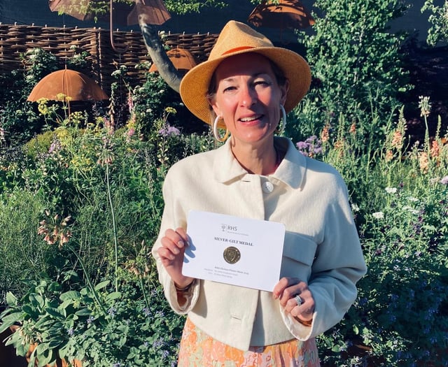 Designer from Haslemere wins big for ADHD-inspired garden at Chelsea
