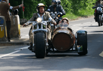 Beers, beards and bikes: Distinguished gentlemen pour into Hogs Back