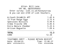 Lidl receipt crucial to overturning £85 Alton Sainsbury's parking fine