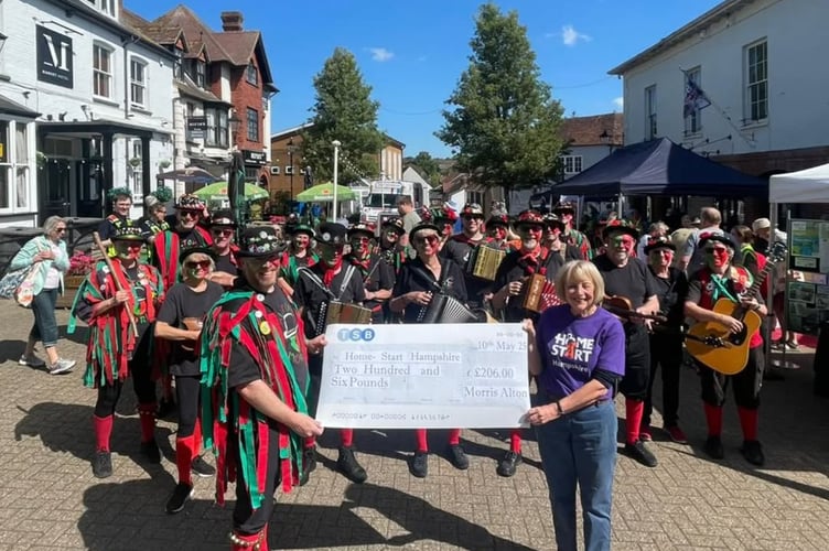 Alton Morris Homestart Donation