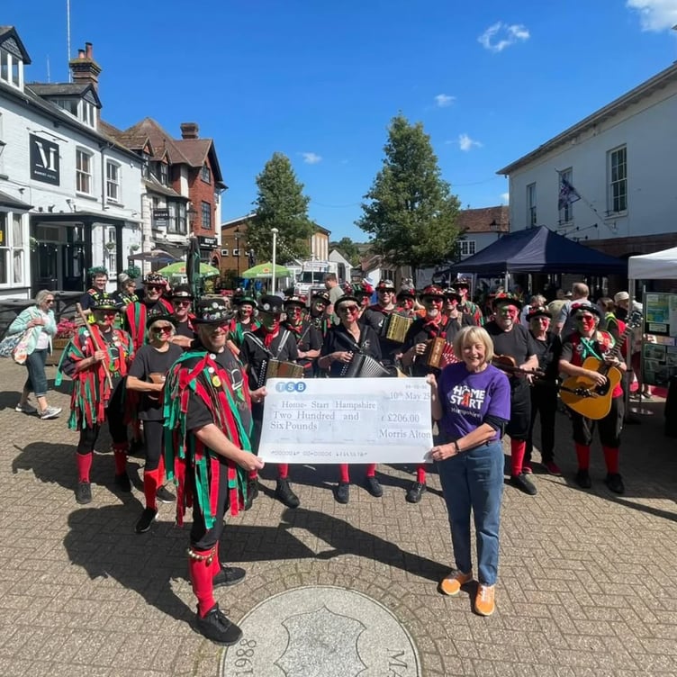 Alton Morris Homestart Donation