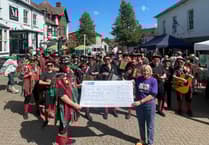 Dancing in the streets as Alton Morris group donates £206 to Homestart