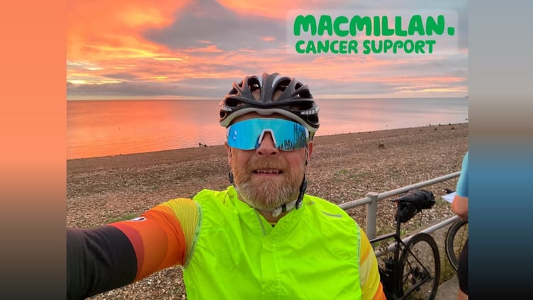 Richard Fitter takes on ‘Chase the Sun’ endurance cycle challenge for Midhurst Macmillan Cancer Support team