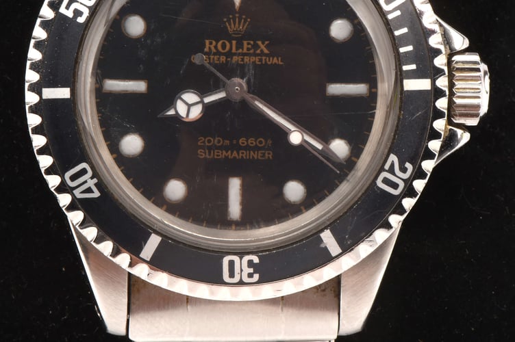 Rolex 5513 Gentleman's stainless steel submariner wristwatch