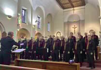 Choir performance raises the church roof
