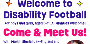 Chance to find out about disability football for children in Alton