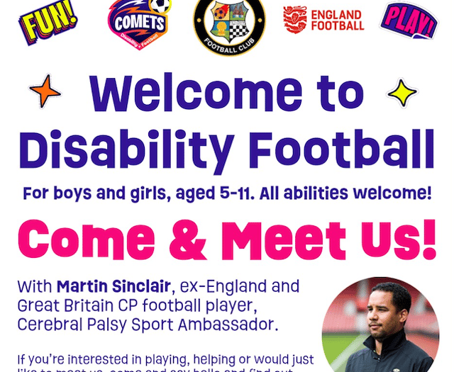 Chance to find out about disability football for children in Alton