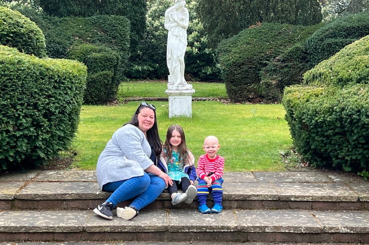 Felix Disney-Moore with sister Thea, and mum Hayley. The parents of a little boy diagnosed with two rare cancers before the age of three were "relieved" to discovered he had blood cancer instead of the disease in his eye spreading - because it gave him "a chance of survival". Felix Disney-Moore, four, had no symptoms until his mum, Hayley Disney, 40, spotted a white glow left eye and took him for a check-up at Frimley Park Hospital, Surrey.  He was urgently referred to Royal London Hospital and diagnosed with bilateral retinoblastoma - a form of eye cancer that affects both eyes - and the family were told he'd need his left eye removed to save his life.