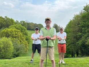 Golf club trio to take on challenge for charity