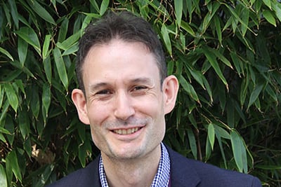 Adam Slade, lead tutor at the Sixth Form College Farnborough.