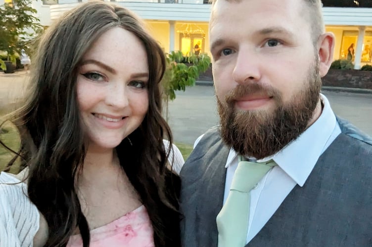 Lisa Foster, 32, who is going through the end stages of triple-negative breast cancer. Pictured with husband Adam. Release date June 11, 2025. A mum-of-one thought a pea-sized lump in her left breast was due to exercising too hard - but is now going through the end stages of triple-negative breast cancer. Lisa Foster, 32, felt like her lump rose overnight - and visited her GP in June 2023 fearing shed worked too hard on her new exercise bike. But after a referral to a breast care specialist at the Royal Surrey Hospital, Guildford, and a biopsy, the mum was diagnosed with stage three triple-negative ductal sarcoma. She received treatment across the next year, including a single mastectomy and EC chemotherapy - but a scan in January 2024 revealed the cancer had progressed to stage four, and was incurable. Now in her final weeks, Lisa and husband, former mechanic Adam Foster, 31, say theyre desperate for people to know that cancer isnt just an old persons disease - and urge women to check their breasts regularly.
