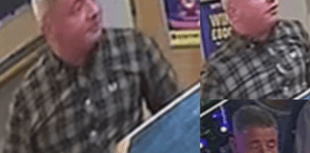 Police seek this man after staff member assaulted at betting shop