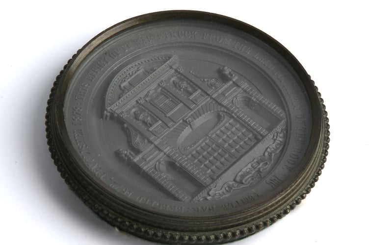 Removal of Temple Bar, 1878, by CH and J Mabey, executed by K Taylor Foot and Tebay