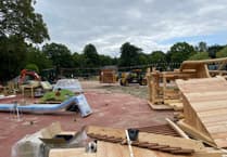 WATCH: New playground installation underway in Gostrey Meadow