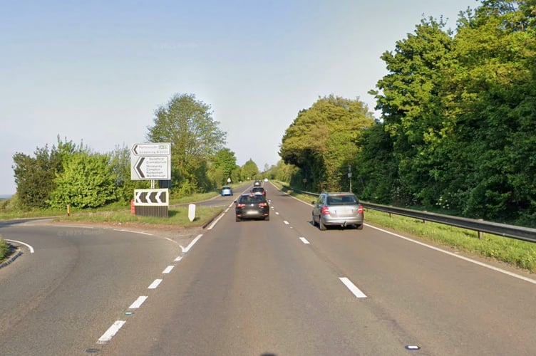 Eastbound A31 Hogs Back Puttenham