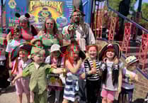 WATCH: Wave of excitement as pirates take over Alton's Public Gardens