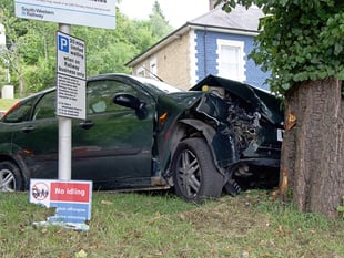 Woman hospitalised after crash outside Haslemere station
