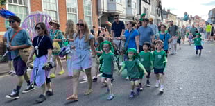 WATCH: Underwater-themed carnival brings joy to town