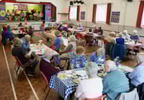 Ukulele band leads party as Four Marks Care celebrates 50th birthday