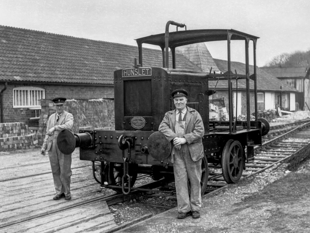 Shunter which worked in Alton's breweries celebrates 90th birthday 