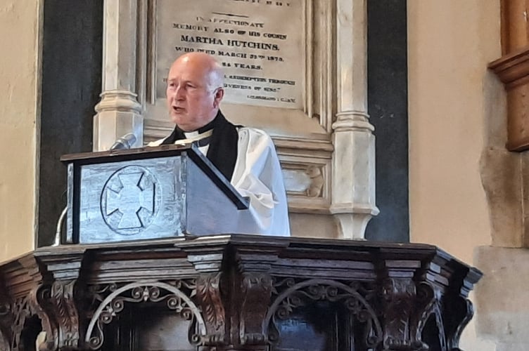 Revd David Chattell, Regency Choral Evensong, Church of Saint Lawrence, Alton, June 29th 2025.