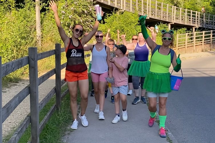 Sabrina Mawson Butser Hill Challenge