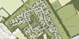Play park and Roman settlement at heart of Holybourne 160 houses row