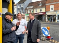 MP urges support for Farnham businesses during infrastructure work