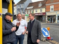 MP urges support for Farnham businesses during infrastructure work