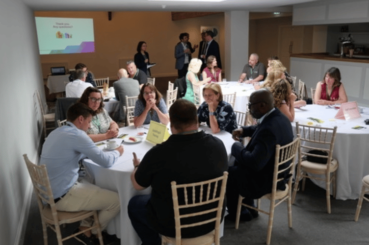 A recent business support meeting at East Hampshire District Council.