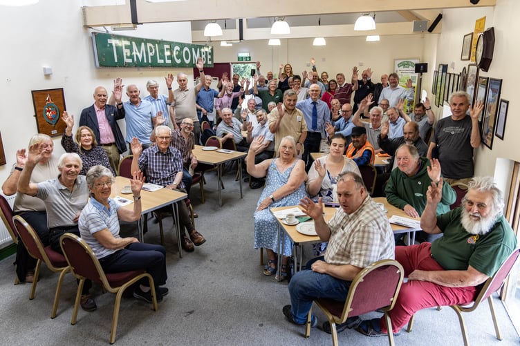 The Watercress Line lunch to honour its longest-serving volunteers.