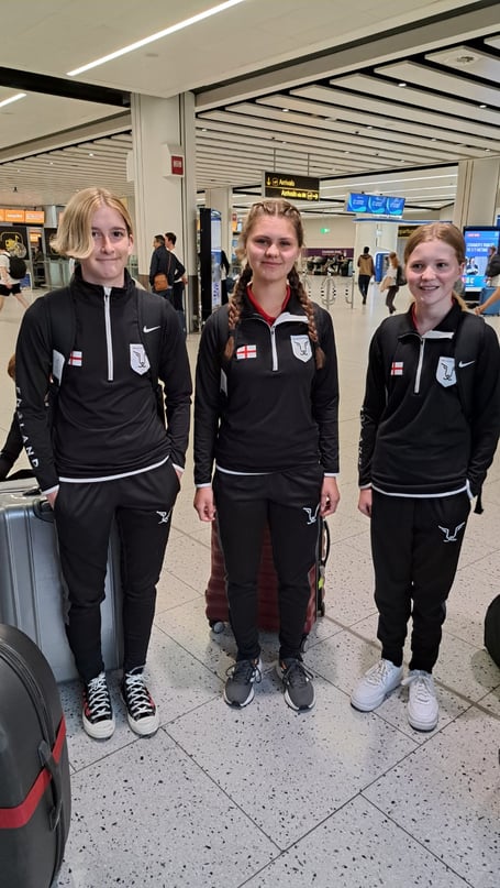Lois Bradshaw, Courtney Wheeler and Erin Lloyd received England call-ups