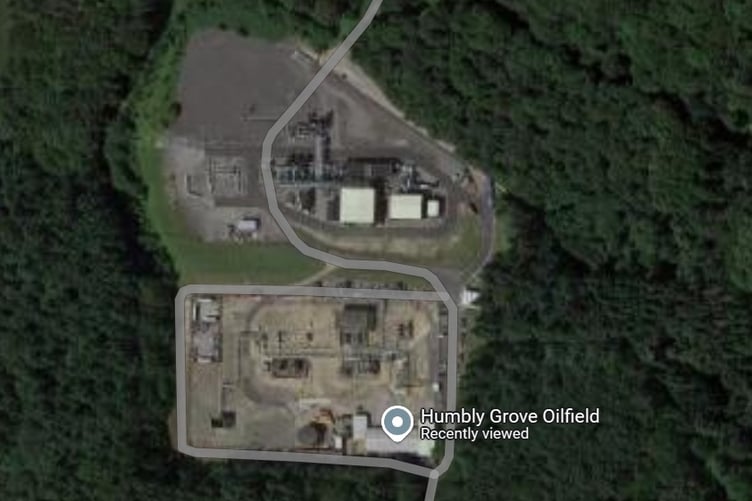 Humbly Grove Oil Field, near Alton.