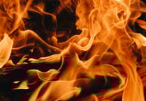 Alton firefighters tackle garden shed and fence blaze in Four Marks