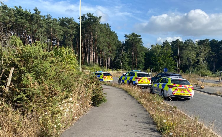 Peanut roundabout accident Whitehill
