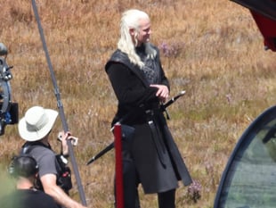 Matt Smith joins House of the Dragon shoot on Hankley Common