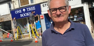Phoenix from the flames as bookstore reopens