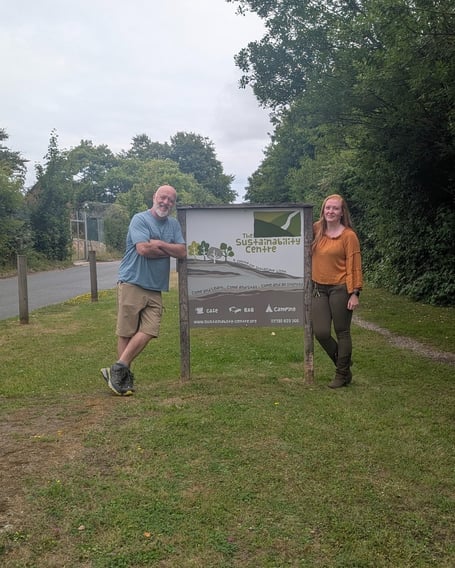 Sustainability Centre East Meon Bill Bailey