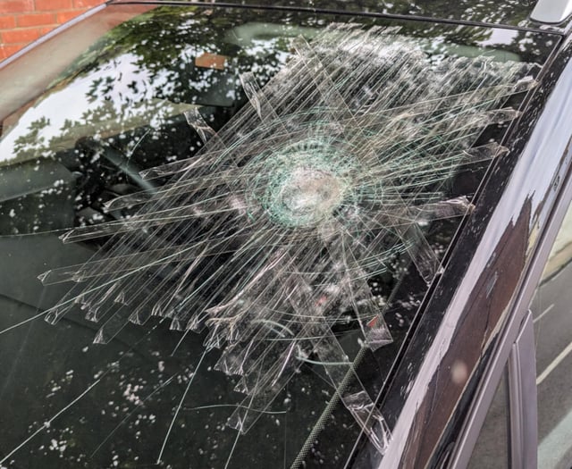 Windscreens smashed as bricks thrown from footbridge over A3 