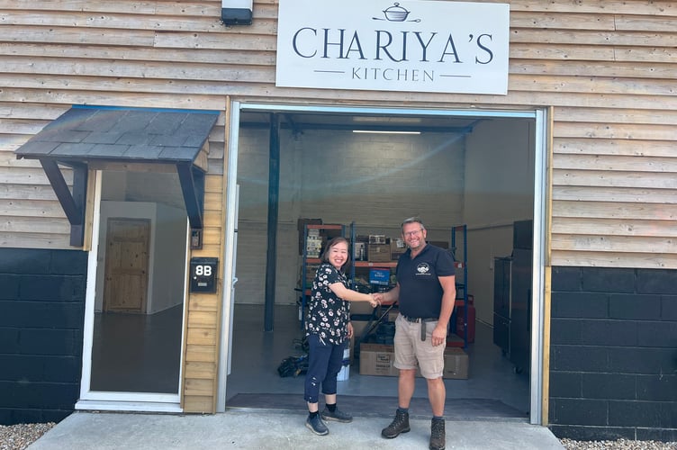 Chariya Khattiyot, left, at Chariya's Kitchen, Lower Soldridge Farm, Medstead, July 21st 2025.